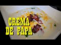 CREMA DE PAPA - ¿Cómo hacer crema de papa? (RECETA) -Cocine con Tuti