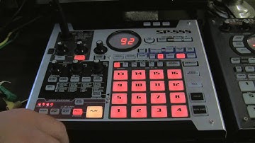 Roland SP-555: Extended looping & overdub technique