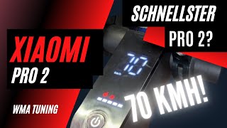 XIAOMI Pro 2 Tuning - Schnellster Pro 2?! - 70Kmh/ 48V/ 1000 Watt! - Monorim U5 & Dual 52 Kit