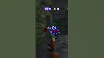 How to reach the Forest Temple block room ledge using a bomb! #shorts