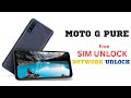Moto g pure sim unlock free  how to network unlock motorola moto g pure