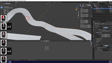 Mario Kart 8 Custom Track Tutorial Part 3 - Adding Trick Ramps, Glide Ramps, and Water in Blender