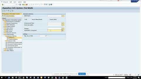 SAP PM: How to find SAP BADIS related to Plant Maintenance? SE84