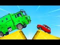 BIG TRUCK vs. TINY CAR COLLISION! (GTA 5 Funny Moments)
