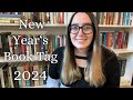 New years book tag 2024