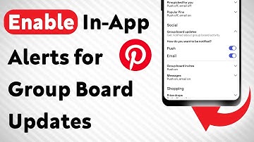 How to Enable Pinterest Email Notification for Suggested Pins Based on You Activity (Updated)