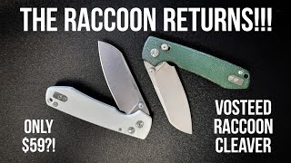 The New Raccoon Is Better Than The Original! - Vosteed Knives Sheepsfoot Raccoon Unboxing