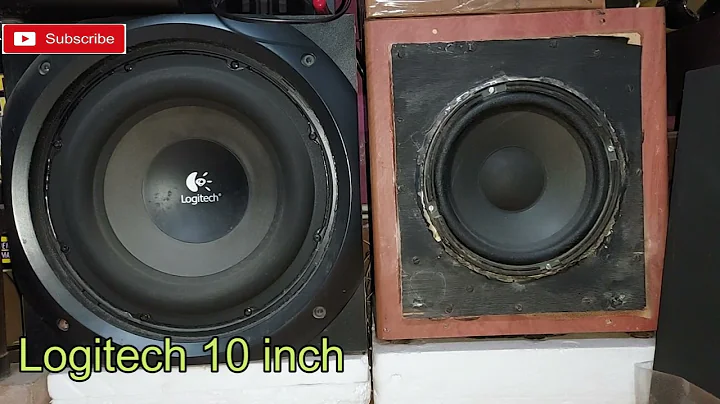 10 Inch Vs 8 Inch Subwoofer Bass Test // Logitech vs Sweton  Subwoofer Test // The technoboy