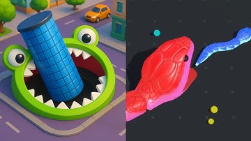Hole.io vs Snake Clash – Who Devours the City First?! 🐍🕳️💥