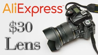 $30 Ali Express Lens RISESPRAY Large Aperture 25mm F1.8 APSC Manual Focus Aussie English Review