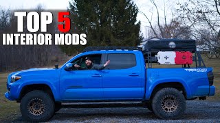 TOP 5 Tacoma Interior Mods In 2023