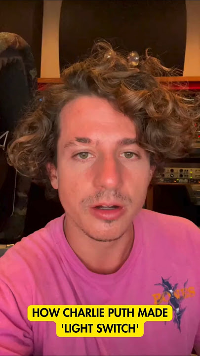 How Charlie Puth Produced Light Switch! #shorts