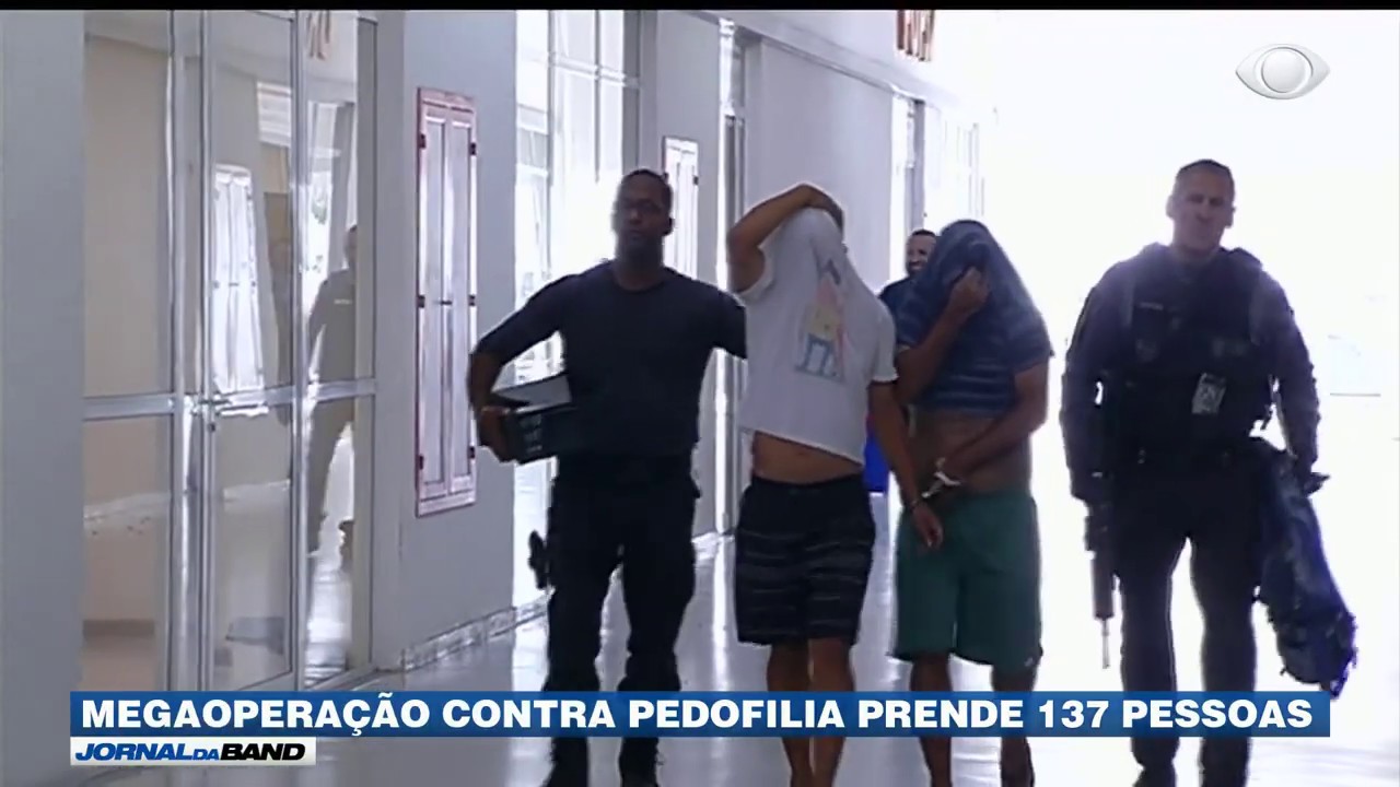 Operação contra pedofilia prende 137 pessoas