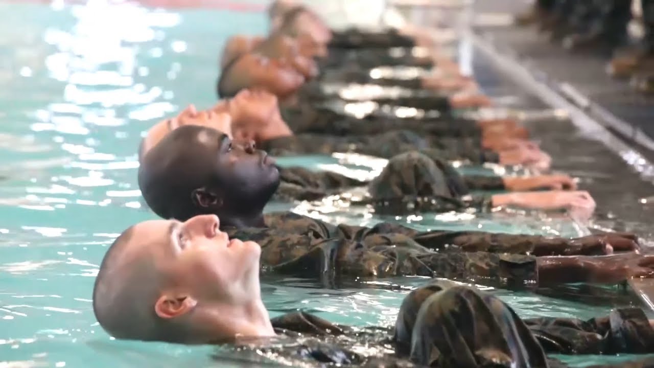 Watch THESE recruits Take on Extreme Combat Water Survival Training