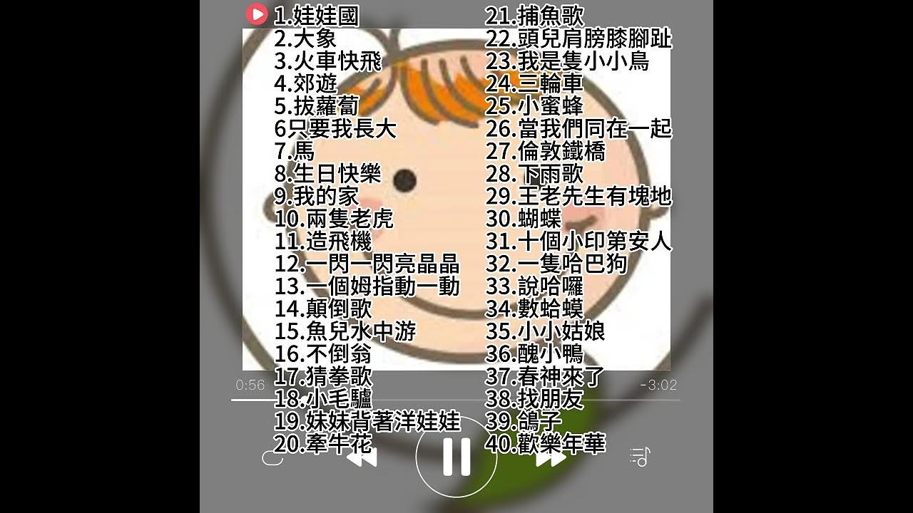 儿歌 30首儿童歌谣 幼儿歌曲 卡通动画，abcd英文字母歌,世上只有妈妈好,拔萝卜,小老鼠上灯台,两只老虎，泥娃娃,鲁冰花