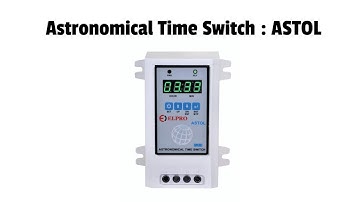 ELPRO CONTROLS Astronomical Time Switch : ASTOL setting