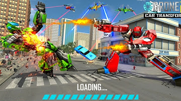 trò chơi Ô tô siêu RoBot biến hình * Supercar Robot transformer Game Android iOS Gameplay