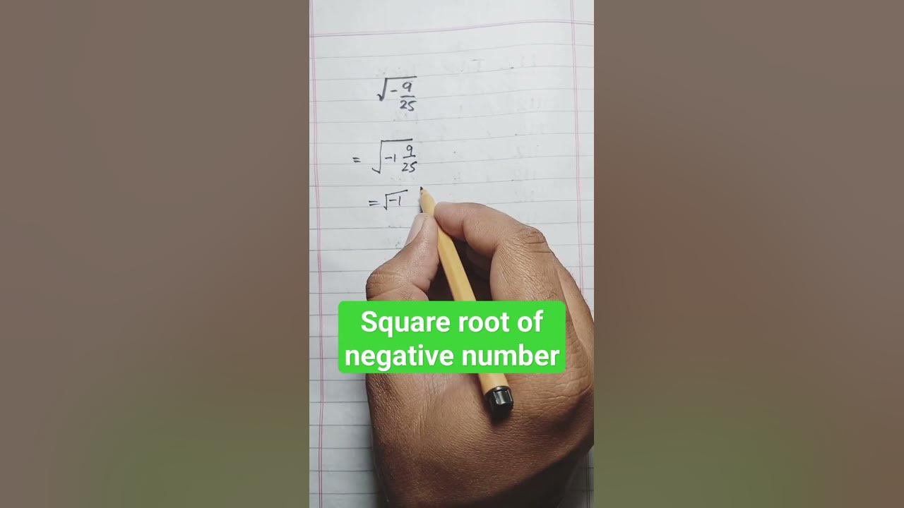 Square root of negative number shorts viral maths tricks 