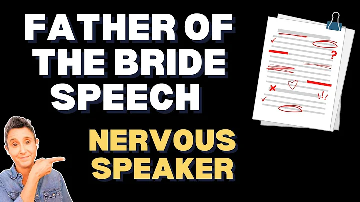 Wedding Speech Writer Explains How To Handle Father Of The Bride Speech Nerves!