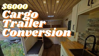 Enclosed Trailer Camper Conversion! Budget Build!