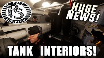 Fully Modelled & Textured Tank Interiors coming to Post-Scriptum!