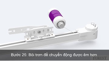 Hướng dẫn lắp đặt motor rèm thông minh Forest