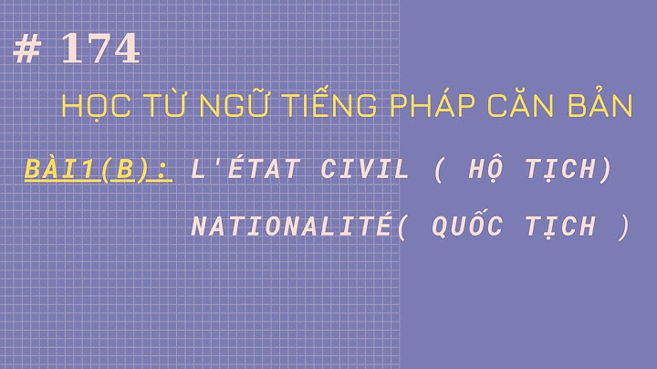 Các văn bản liên quan đến hộ tịch