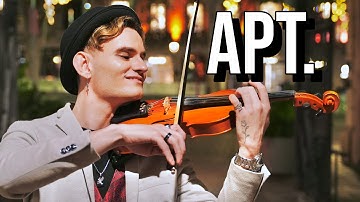 APT. Rosé, Bruno Mars - Violin Cover, Instrumental Version by Caio Ferraz