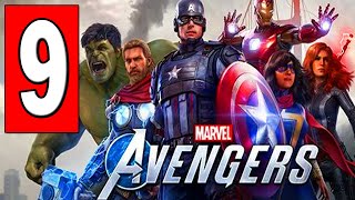 MARVELS Avengers: Gameplay Walkthrough Part 9 THOR Team-Up Story Story Lets Play Playthrough PS4 Pro