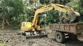 NEW VIDEO A.C 550 DI AND KOMATSU EXCAVATOR PARFUM