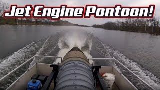 The WORLD'S FIRST jet engine pontoon FINALLY hits the water!