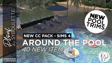 The Sims 4 - Plouf pool Custom content set - Official showcase video