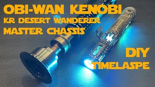 GOTH-3Designs - Obi-Wan Kenobi Master Chassis - DIY Build Timelapse - Star Wars FX Lightsabers