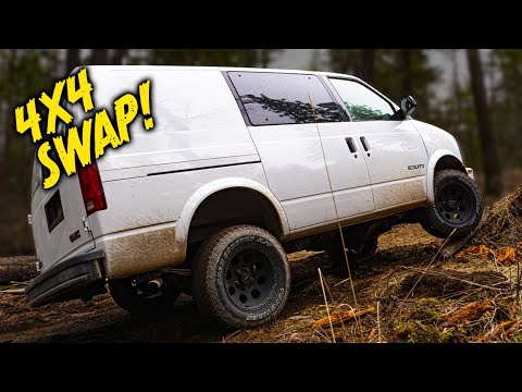 4x4 Swap for Astro and Safari! // Conversion Explanation and Install // Journey&rsquo;s Offroad - Part 5