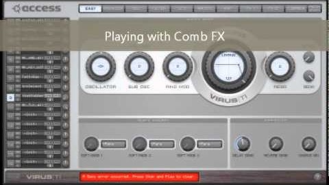 Access Virus TI2 Multi Timbral Arrangements