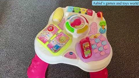 #VTech Play & Learn Activity Table, #babytoy  #play  #learn #activity