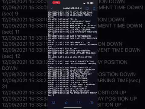 Remote Access to Data Logs