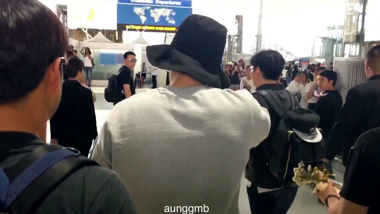 170409 KimWooBin @Suvarnabhumi Airport