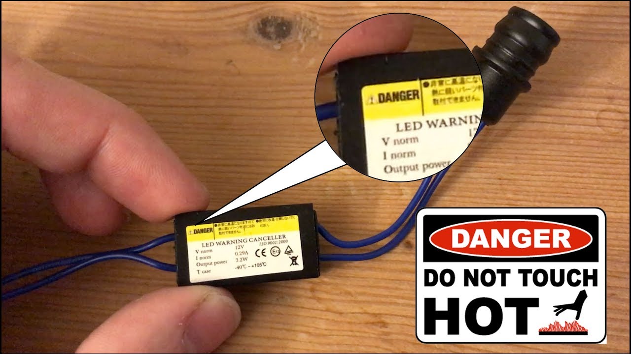 T10 Led Load Resistor Canbus - Dangerously Hot 