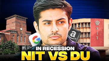 NIT MCA vs DU MCA in RECESSION 🚨 | What to Choose in 2024?