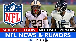 2024 NFL Schedule LEAKS + NFL Trade Rumors Via ESPN: Marshon Lattimore, Treylon Burks & Robert Woods