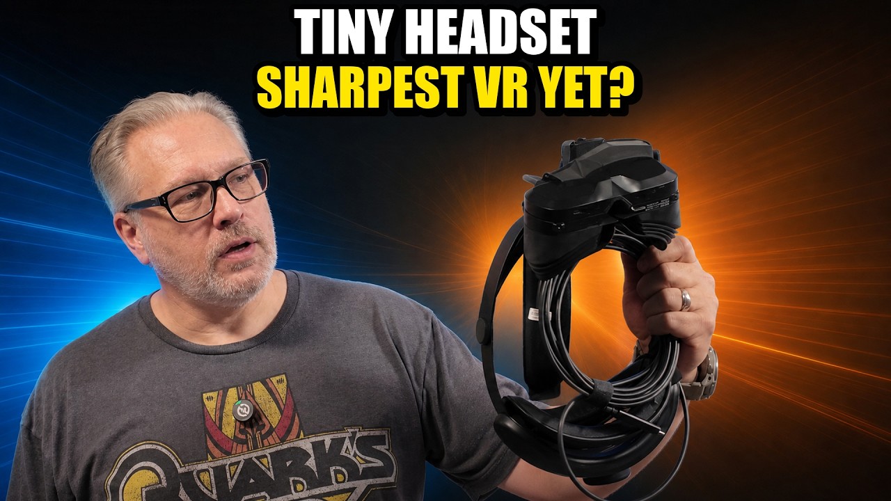 Is This the Sharpest SteamVR Headset Yet? | MeganeX 8K Mark II