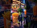 Calorie Court #potato #sad #fries #youtubeshorts #fyp #animation