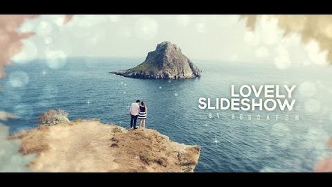 After Effects Template: Lovely Ink Parallax Slideshow | Opener