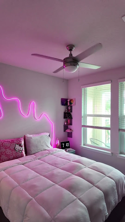 my updated room tour | pink Pinterest room 🎀🩷🫶🏾 #pinterestaesthetic #pinkroom