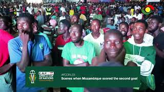 Scenes when Mozambique broke the hearts of Ghanaians ||AFCON