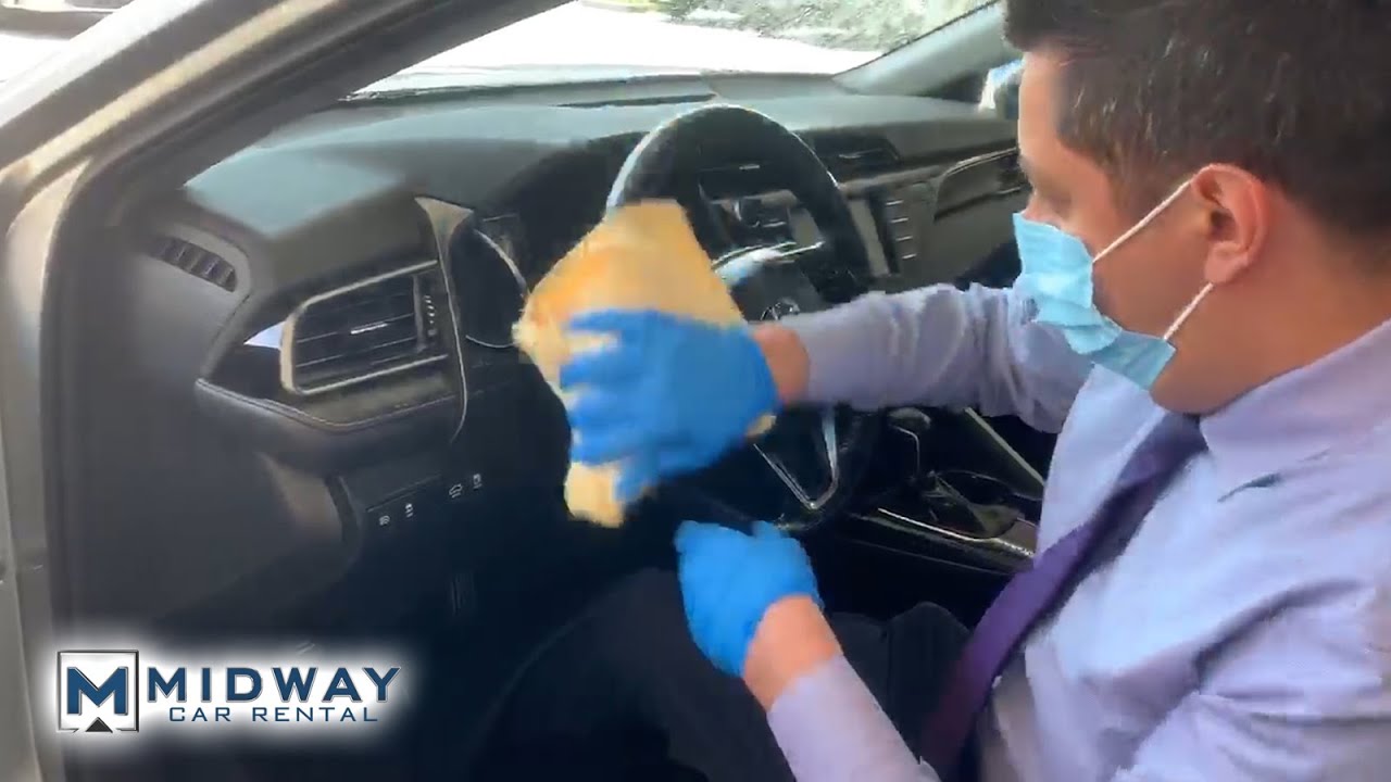 Our Cars are Staying Clean and Disinfected (Midway Car Rental) YouTube