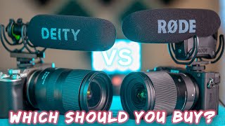 Deity D3 Pro vs Rode VideoMic Pro - Microphone Comparison