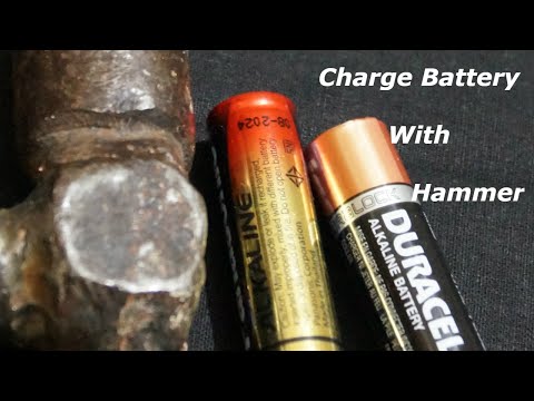 Check out how to make charge a dead battery with hammer. for more interesting projects, life hacks in crazy ideas art, science and technology, subscribe : ht...