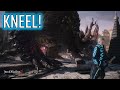 Vergil Humiliates DMD Goliath - 'Kneel Before Me' (Rare Rooftop Kill) 【DMC5】